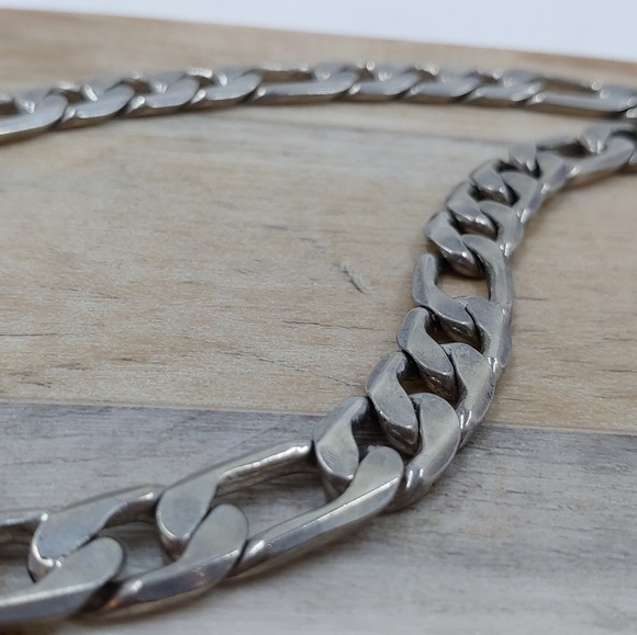 24" 925 Sterling Silver Chain Necklace Unisex - Picture 3 of 7